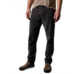 NEW JAMES PERSE men's 5 pocket corduroy pant in magma pigment